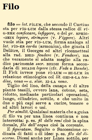 filo-etimologia